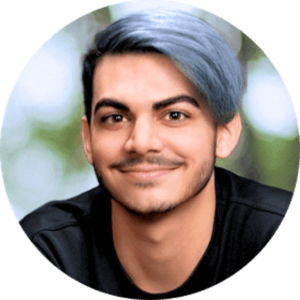 A smiling man